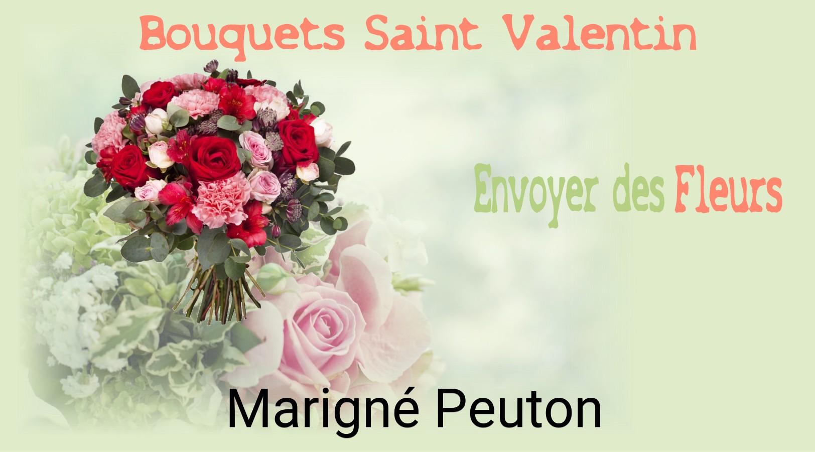 Roses de Saint-Valentin livrées à Marigné-Peuton